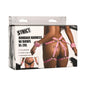STRICT Bondage Harness with Bows Pink XL-2XL