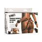 STRICT Bondage Harness with Bows Black XL-2XL