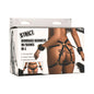 STRICT Bondage Harness with Bows Black M/L
