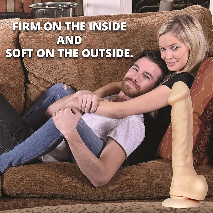 Adam & Eve Adam's Cock 10 in. Dildo (Bag Packaging)