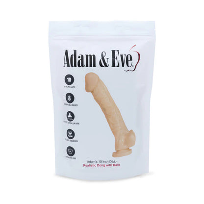 Adam & Eve Adam's Cock 10 in. Dildo (Bag Packaging)
