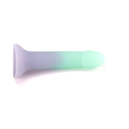 Adam & Eve Ombre Curve Liquid Silicone Dildo