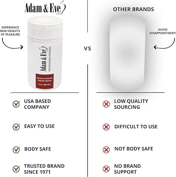 Adam & Eve Renewing Powder 4 oz.