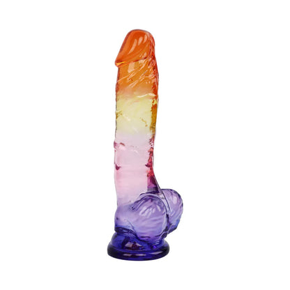 Adam & Eve Realistic Dildo 8.5 in. – Sunrise, Sunset & Seaside Dreams