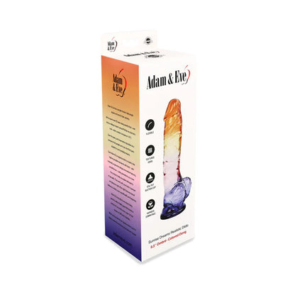 Adam & Eve Realistic Dildo 8.5 in. – Sunrise, Sunset & Seaside Dreams