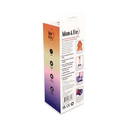 Adam & Eve Realistic Dildo 9.5 in. 3 Colors