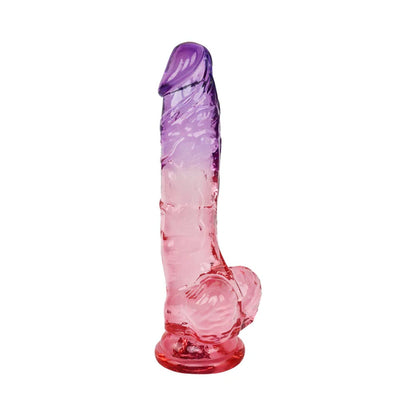 Adam & Eve Realistic Dildo 8.5 in. – Sunrise, Sunset & Seaside Dreams
