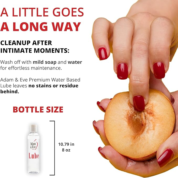 Adam & Eve Personal Water-Based Lubricant 8 oz.