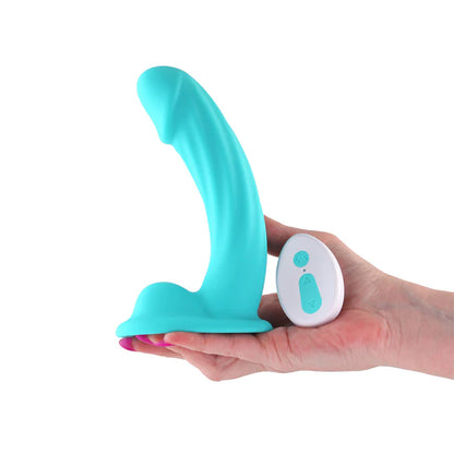 Colours Curve Vibrating 6 in. Dildo
