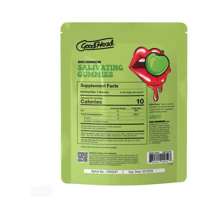 GoodHead Salivating Gummies 3-Pack (Bulk)