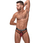 Male Power The Ultimate Duo CRB Cock Ring Thong & Black Cock Ring Burgundy