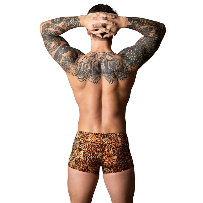 Male Power The Ultimate Duo CRB Pouch Short & Black Cock Ring Animal