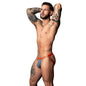 Male Power The Ultimate Duo CRC Uplift Jock & Cobalt Cock Ring Grey