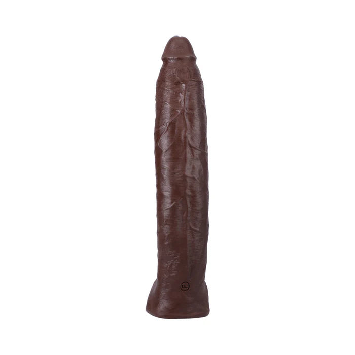 Signature Cocks Damion Dayski ULTRASKYN Cock with Removable Vac-U-Lock Suction Cup 12in Chocolate