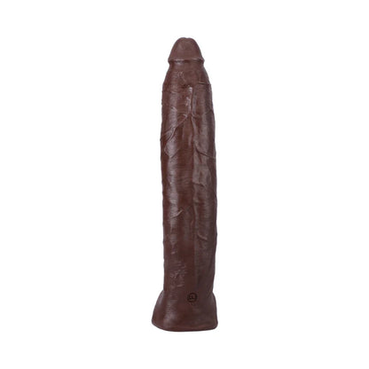 Signature Cocks Damion Dayski ULTRASKYN Cock with Removable Vac-U-Lock Suction Cup 12in Chocolate