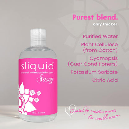 Sliquid Sassy Intimate Gel Booty Formula 8.5 oz.