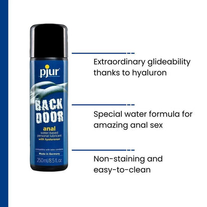 pjur Back Door Water-Based Anal Lubricant 8.5 oz.