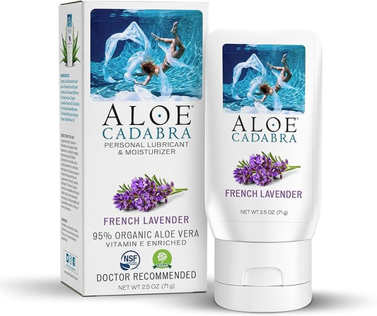 Aloe Cadabra French Lavender Aloe Lubricant 2.5 oz.