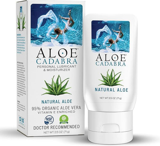 Aloe Cadabra Natural Aloe Lubricant 2.5 oz.