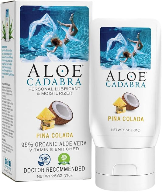 Aloe Cadabra Pina Colada Aloe Lubricant 2.5 oz.