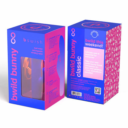 B Swish Bwild Bunny Infinite Limited Edition Vibrator Pacific Blue