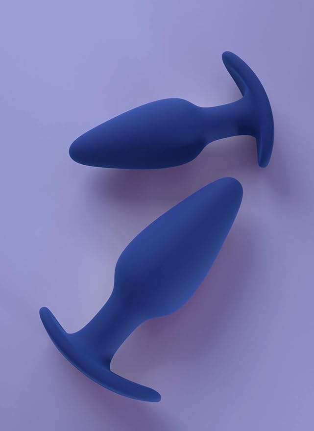 Biird Regii 2-Piece Anal Plug Set Blue