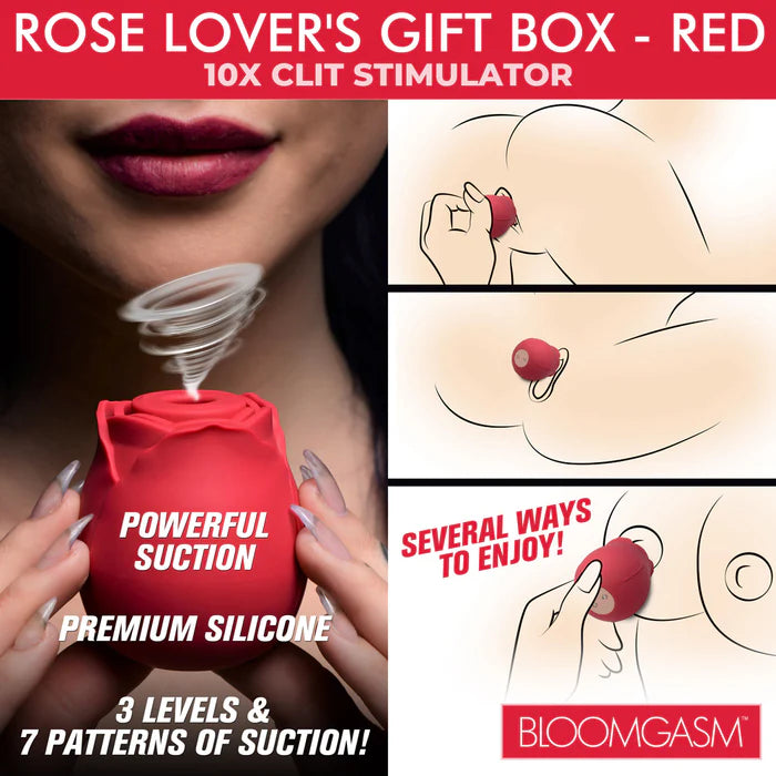 Bloomgasm The Rose Lover's Gift Box Red