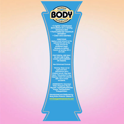 Body Action Ultra Glide Water Based Lubricant 4.8 fl oz