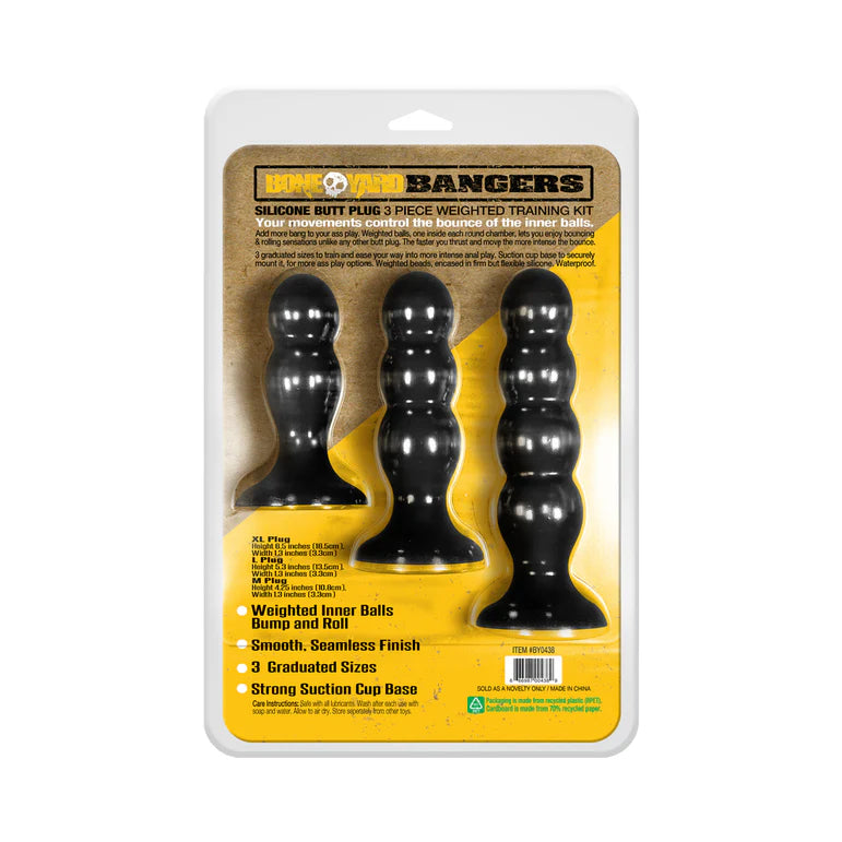 Boneyard Bangers Butt Plug Training Kit