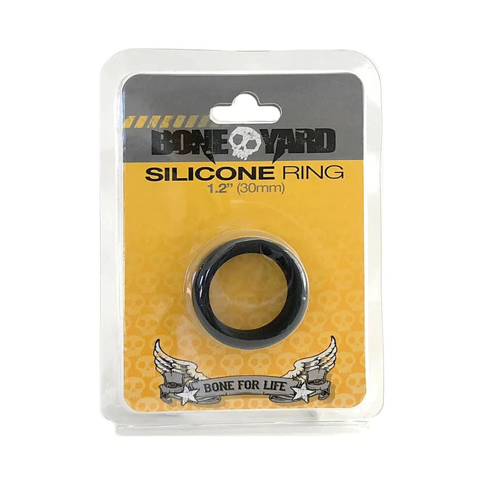 Boneyard Silicone Ring 30mm Black