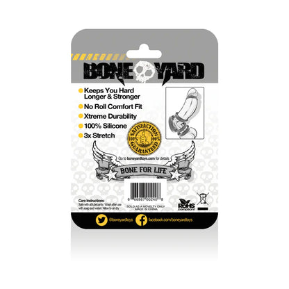 Boneyard Silicone Ring 40mm Black