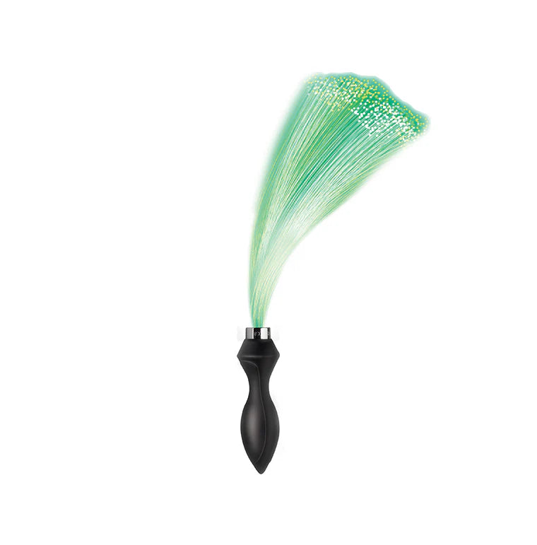 Booty Sparks Vibrating Silicone Fiber Optic Butt Plug