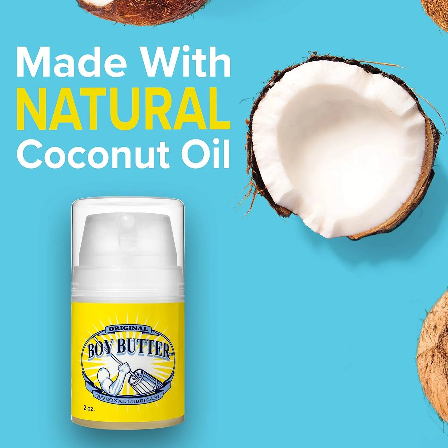 Boy Butter 2oz Pump