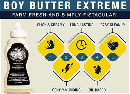 Boy Butter Extreme Desensitizing Formula 9oz