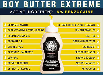 Boy Butter Extreme Desensitizing Formula 9oz