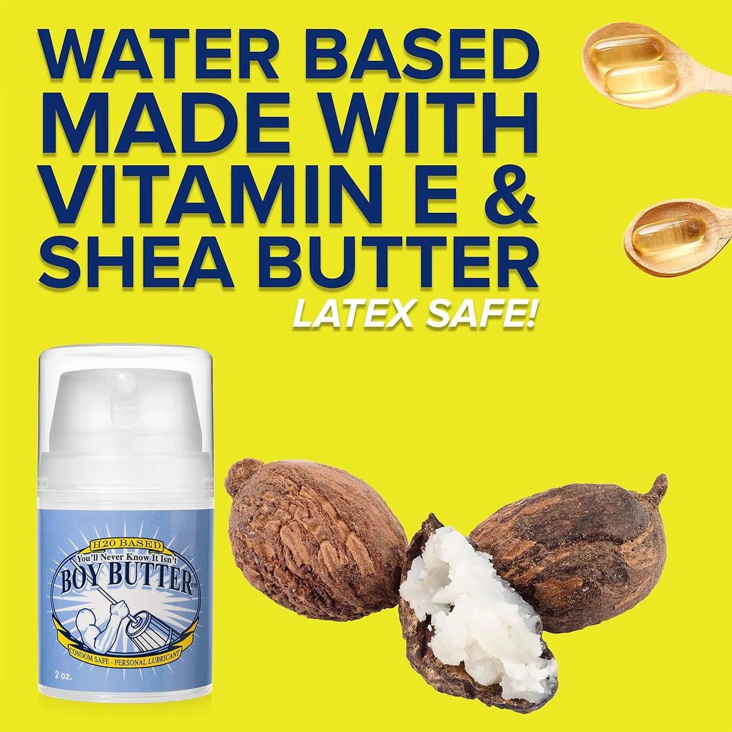 Boy Butter H2O 2oz Pump