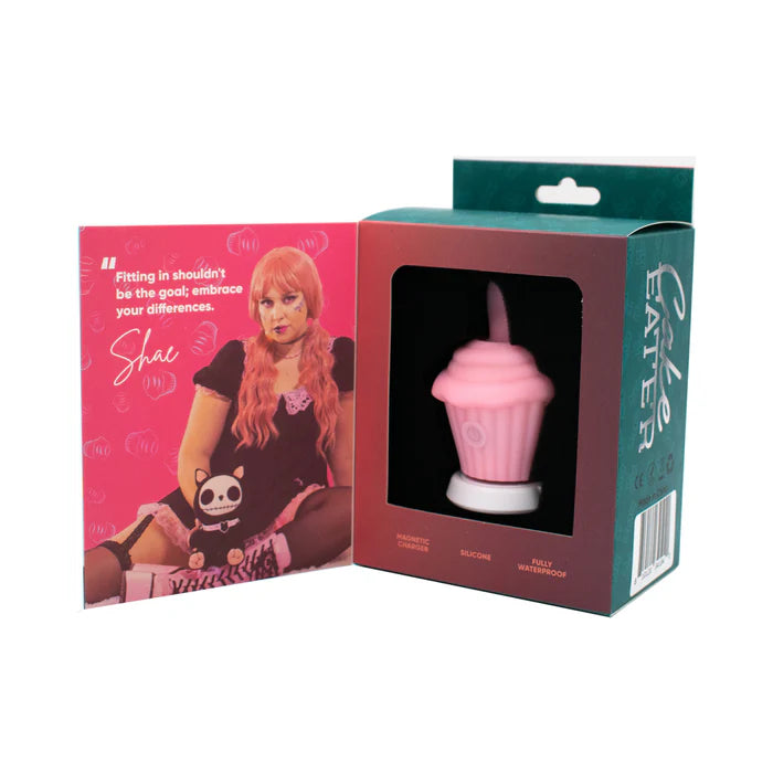 Cake Eater Clit Flicker Stimulator Pink