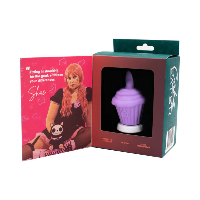 Cake Eater Clit Flicker Stimulator Purple