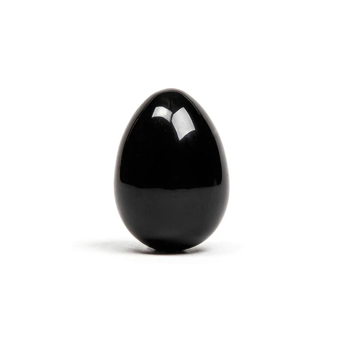 Chakrubs Xaga Yoni Egg Obsidian (drilled)