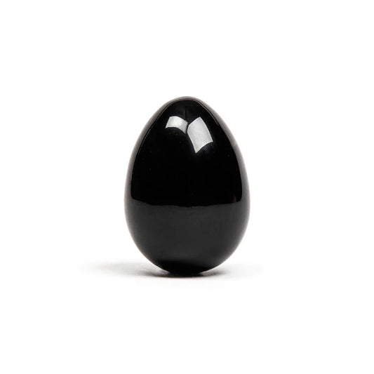 Chakrubs Xaga Yoni Egg Obsidian (drilled)