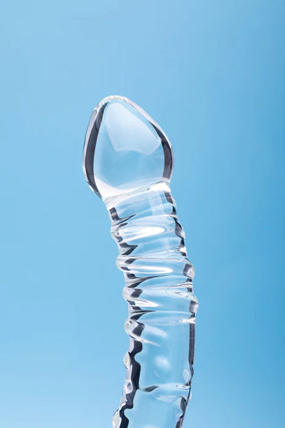Clarity Celestial Bliss Glass Dildo