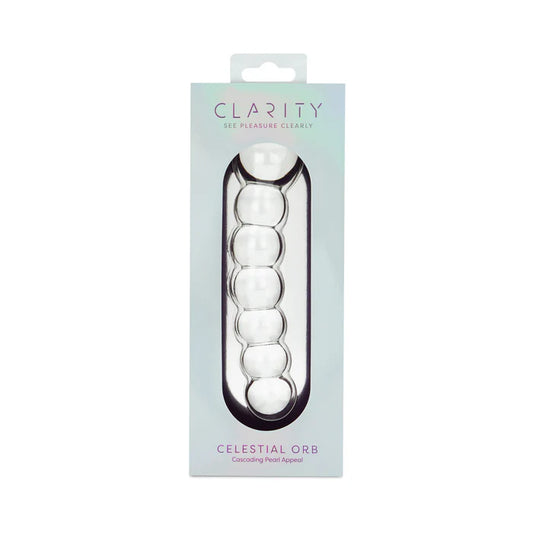 Clarity Celestial Orb Glass Dildo