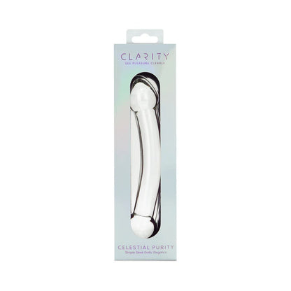Clarity Celestial Purity Glass Dildo