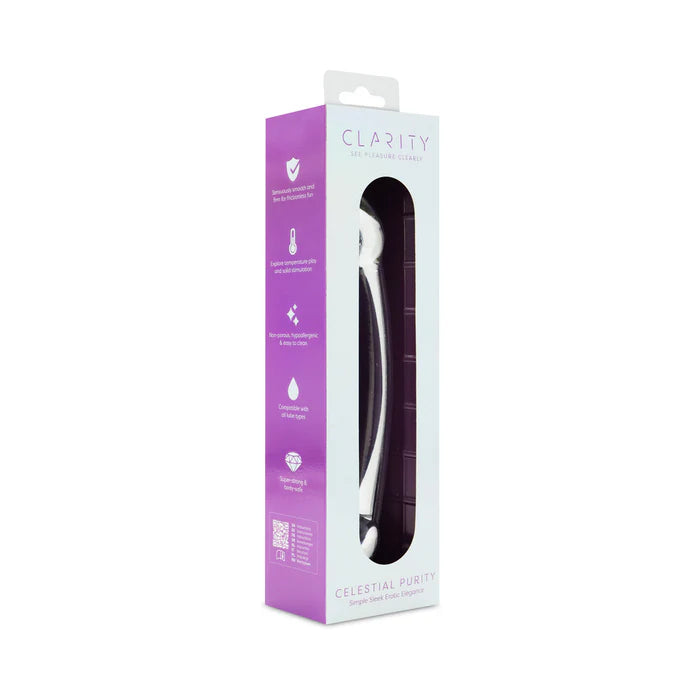 Clarity Celestial Purity Glass Dildo
