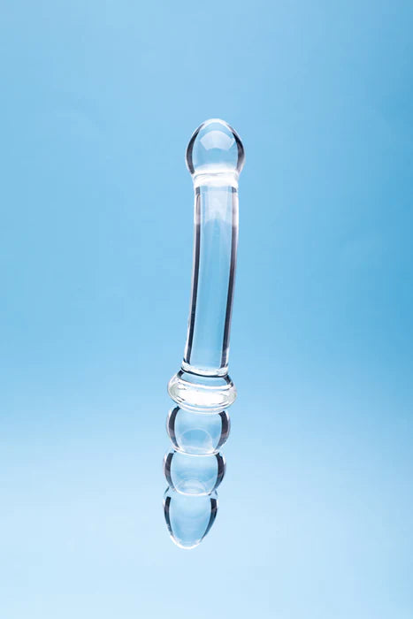Clarity Celestial Zenith Glass Dildo:
