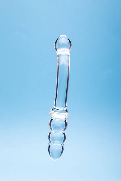 Clarity Celestial Zenith Glass Dildo: