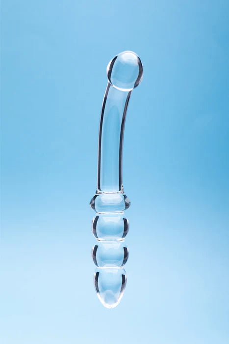 Clarity Celestial Zenith Glass Dildo: