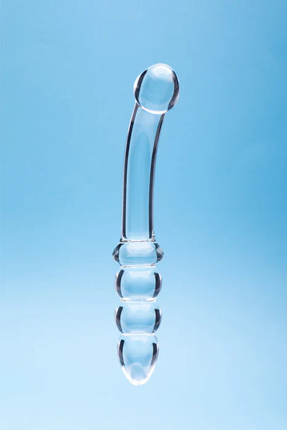 Clarity Celestial Zenith Glass Dildo: