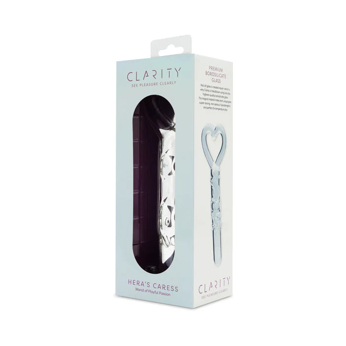 Clarity Hera's Caress Glass Dildo