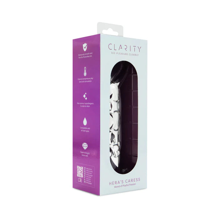 Clarity Hera's Caress Glass Dildo